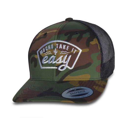 Don Jose Hat - Camo/Orange Snapback