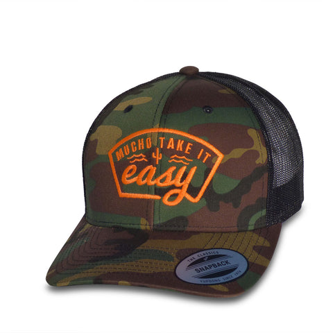 Don Jose Hat - Camo/White Snapback