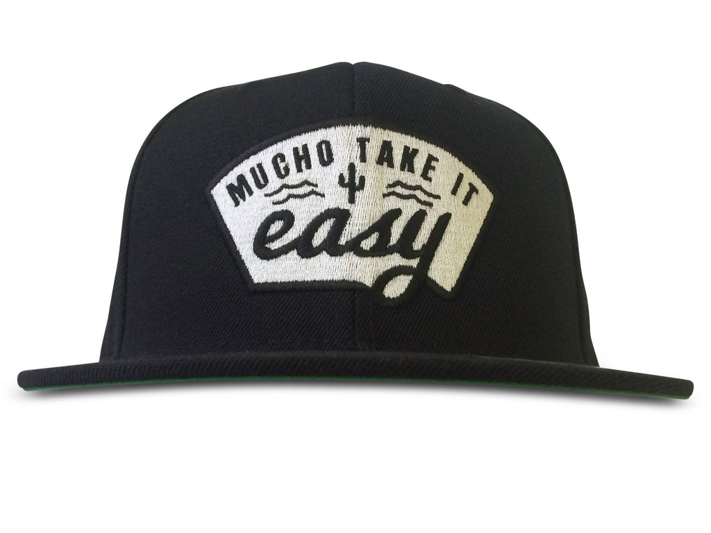 Don Jose Hat - Black Flatbill Snapback