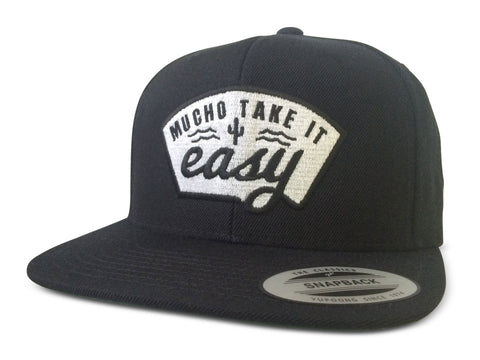 Don Jose Hat - Black Flatbill Snapback