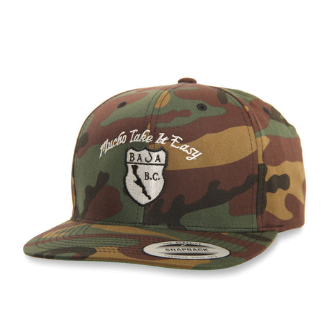 Don Jose Hat - Camo/White Snapback
