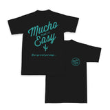 Men's Sunburst Beefy T - Black/Cyan